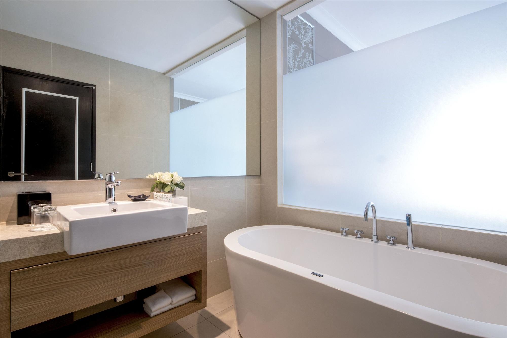 Hotel Dorsett Hartamas Kuala Lumpur Esterno foto Bathroom