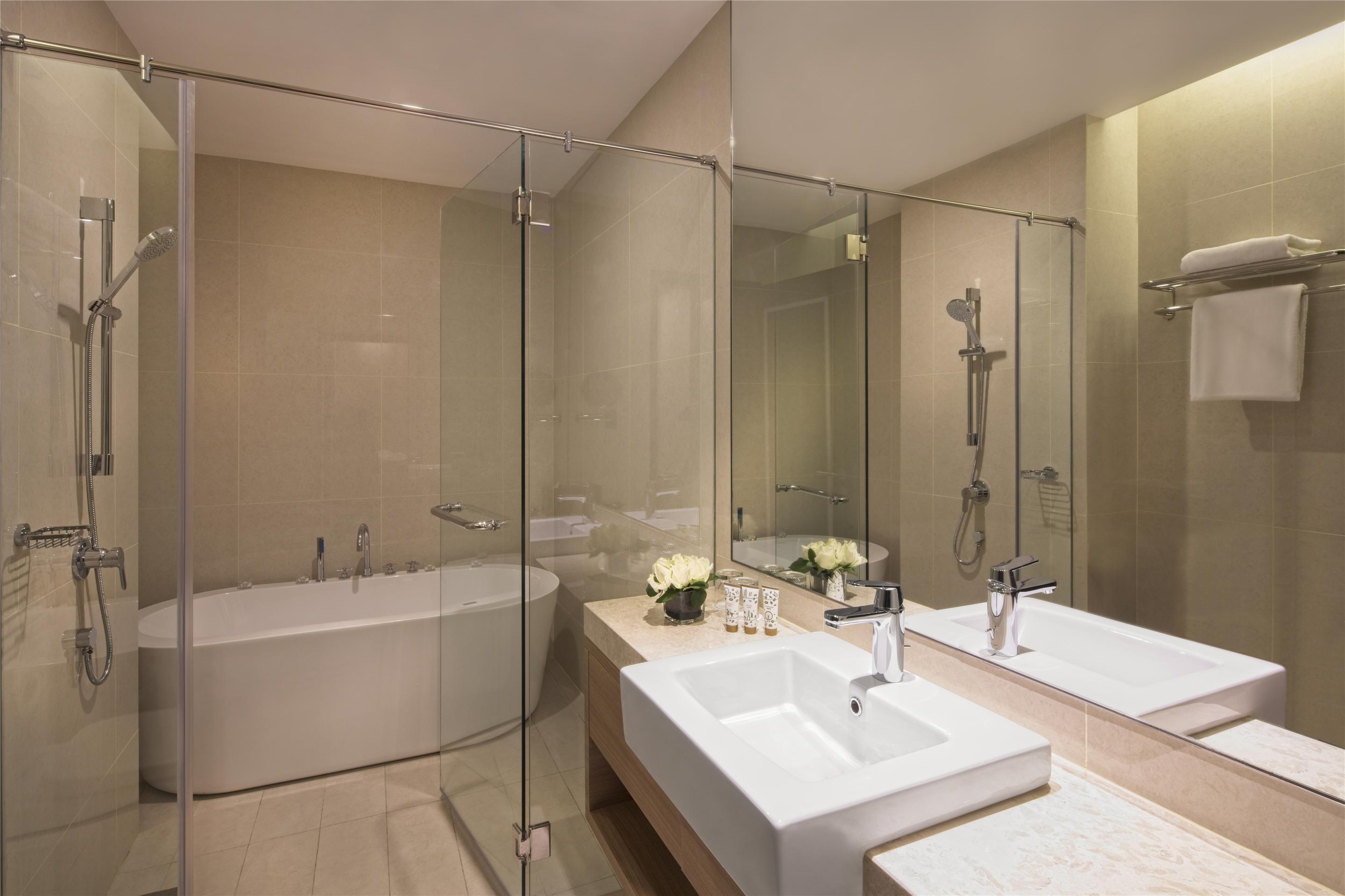 Hotel Dorsett Hartamas Kuala Lumpur Esterno foto Bathroom