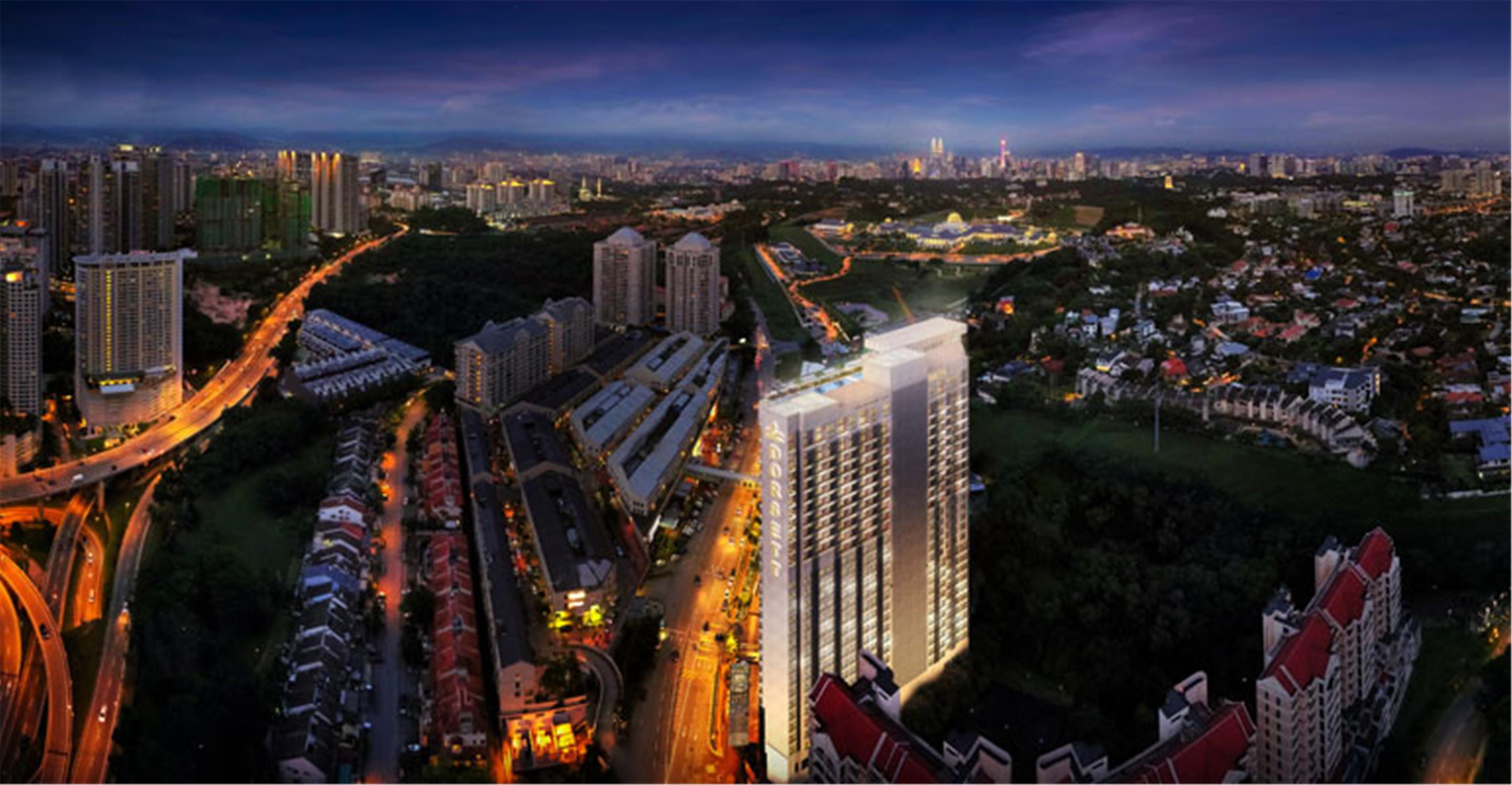 Hotel Dorsett Hartamas Kuala Lumpur Esterno foto The Peak Residence